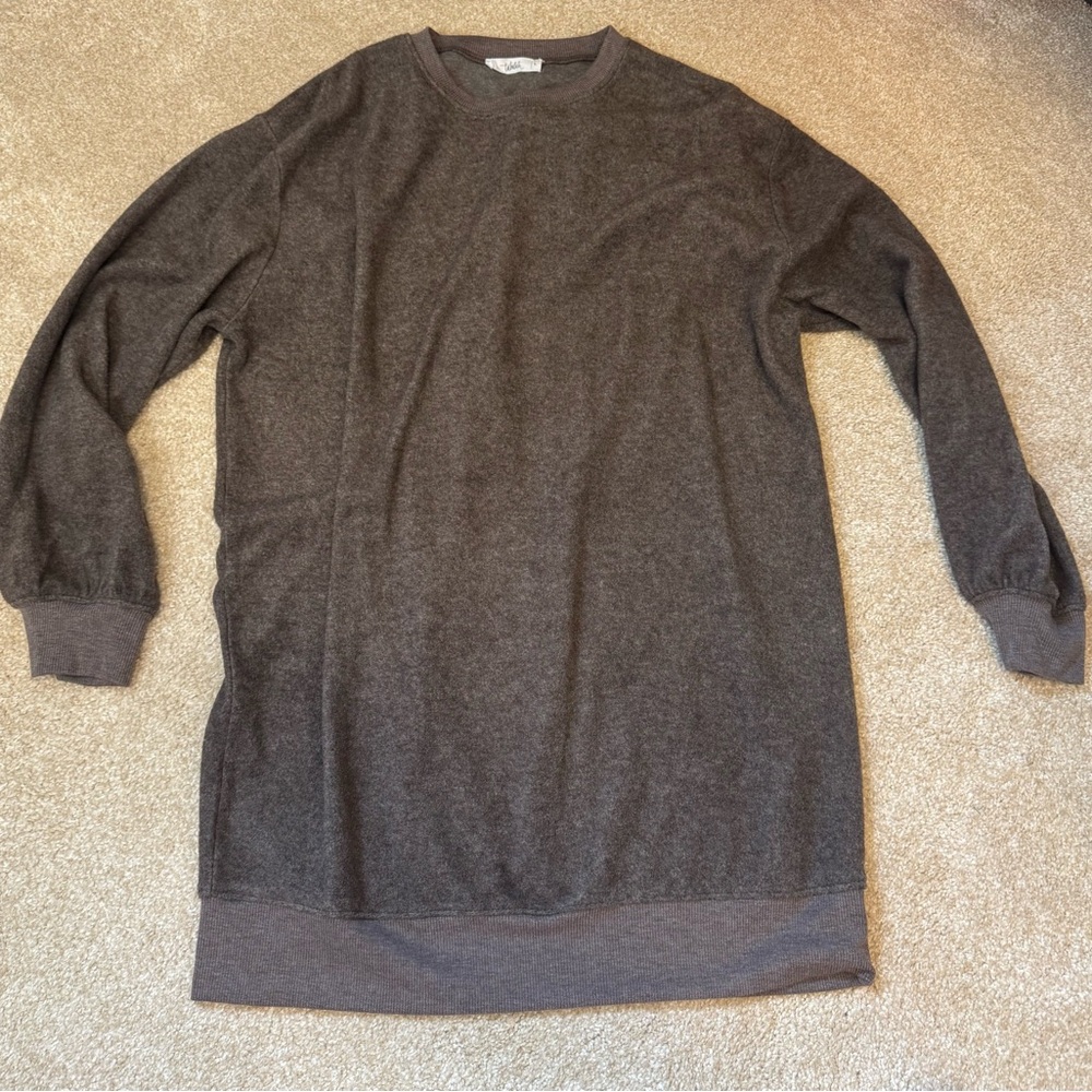 Sweater tunic dress